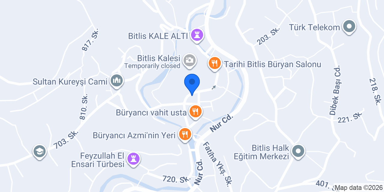 Özel Bitlis Tütünü 13 konumu