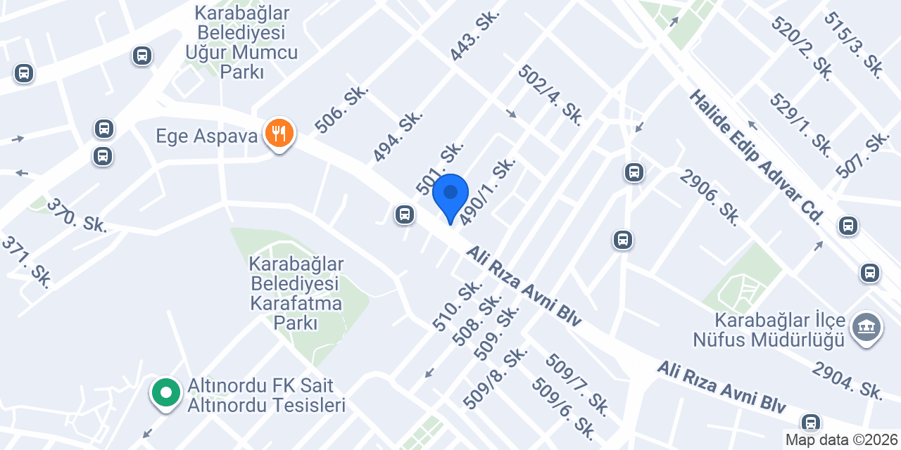 Uslu Taksi konumu