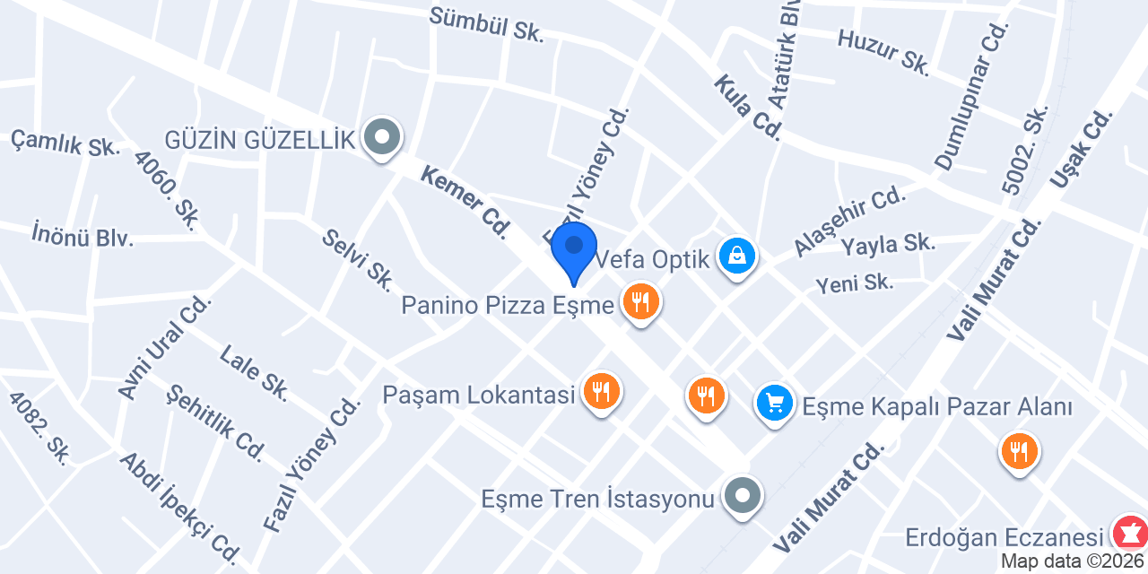 ÇETİN Veteriner Kliniği konumu