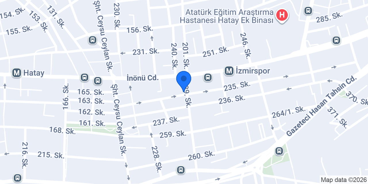 Çelik Emlak İzmir konumu