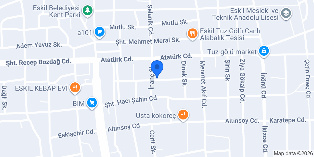 Fısıltı Cafe ve Oyun Parkı konumu