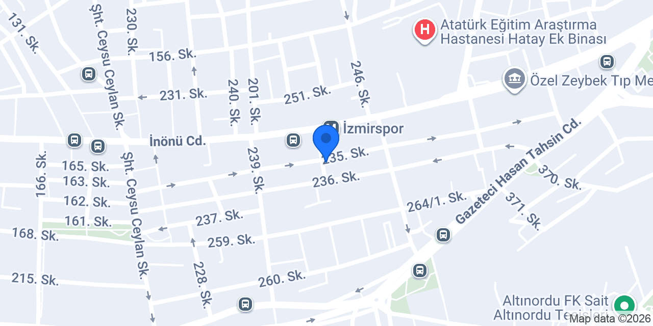 Atalar Eczanesi konumu