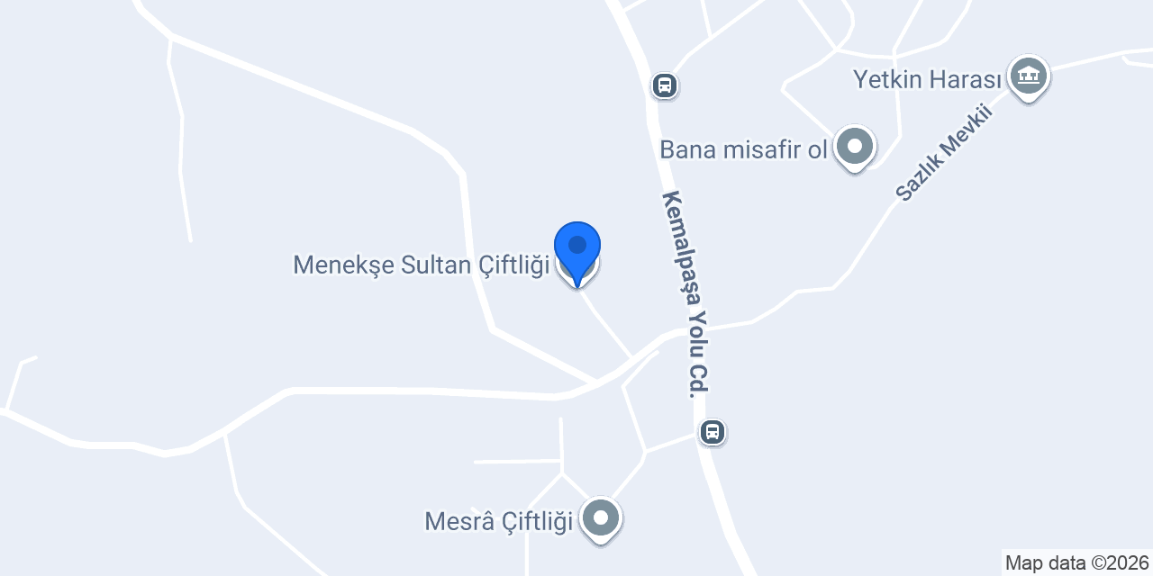 Menekşe Sultan Çiftliği konumu