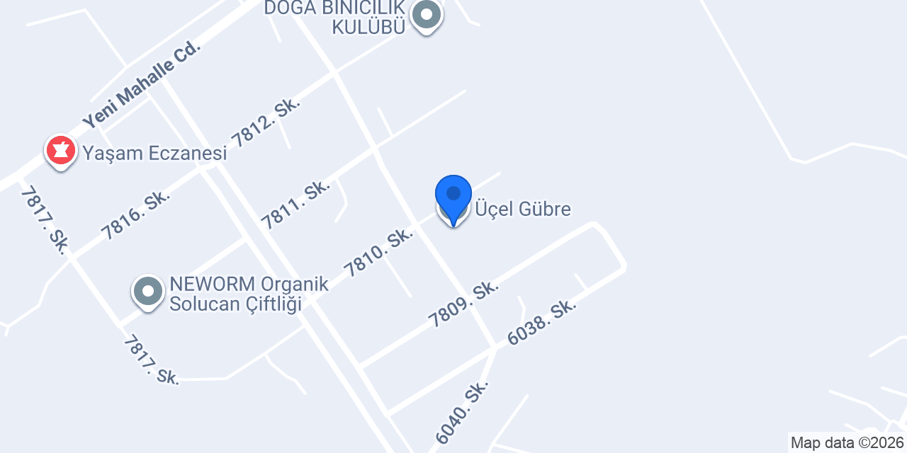 Üçel Gübre konumu