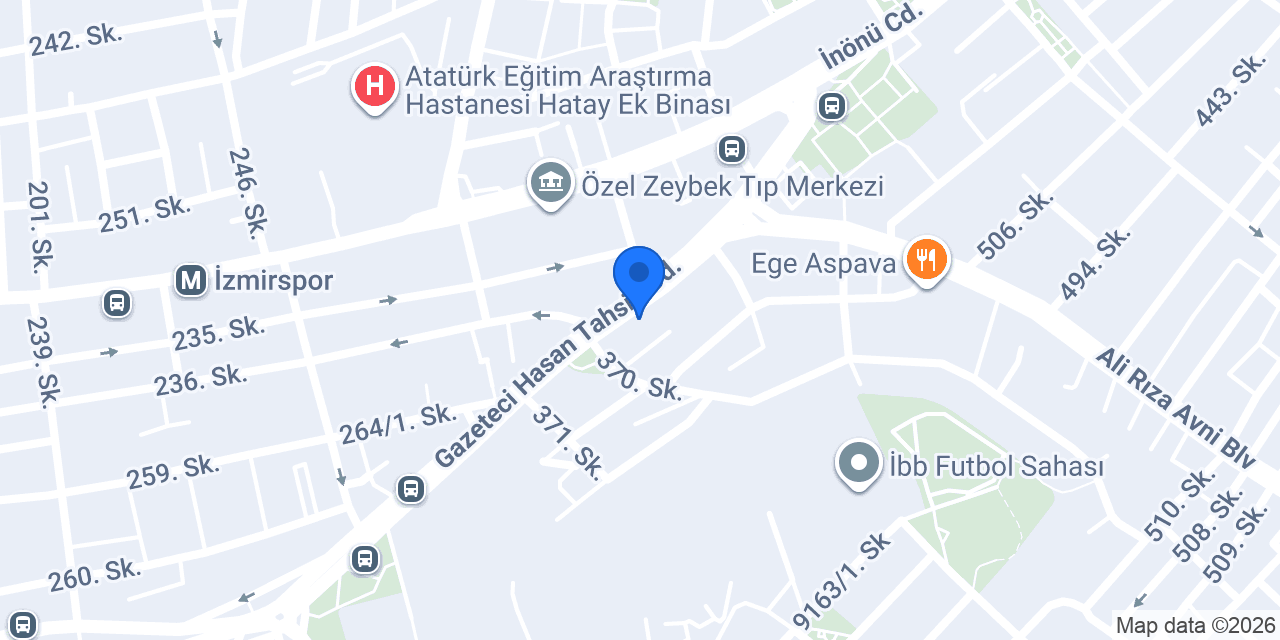 Elif'im Büfe konumu