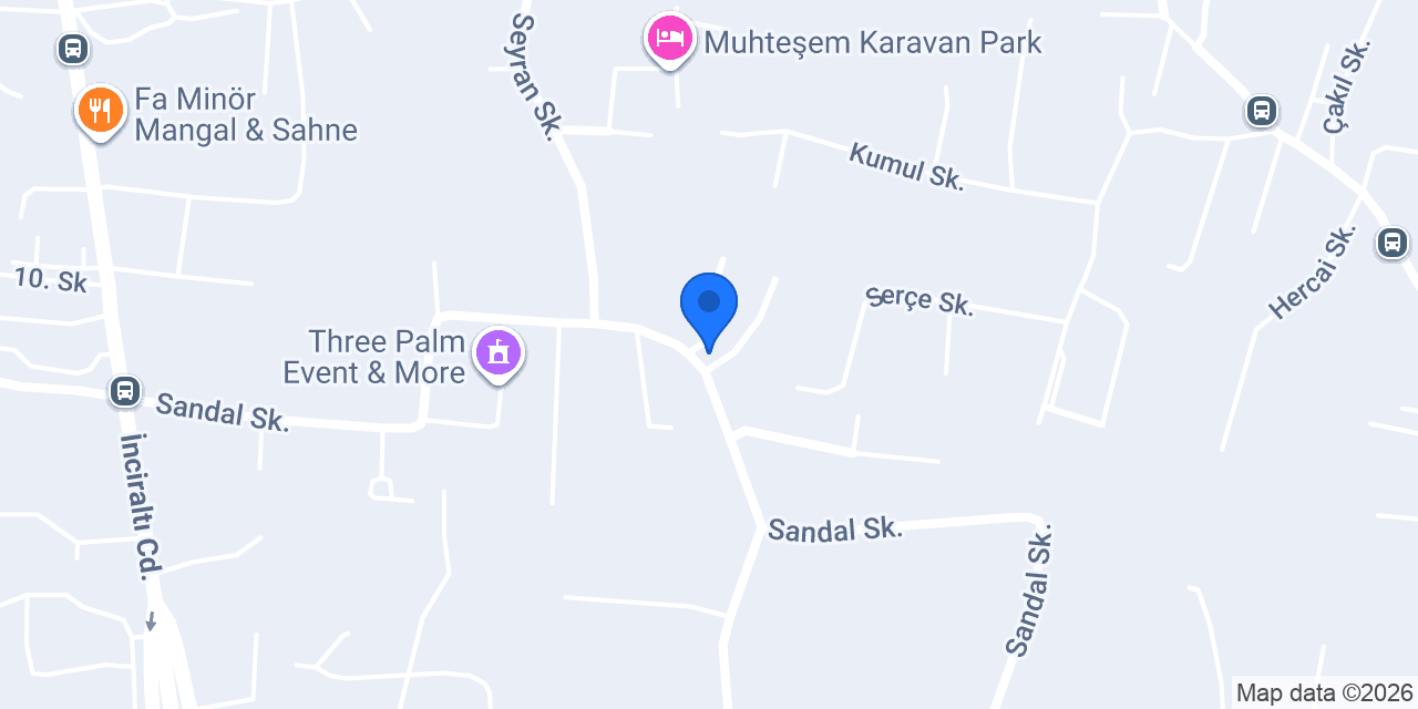 İzmir Karavan Park - İzmir Karavan Parkı - Karavan Park - Balçova Karavan Park - Park Karavana konumu