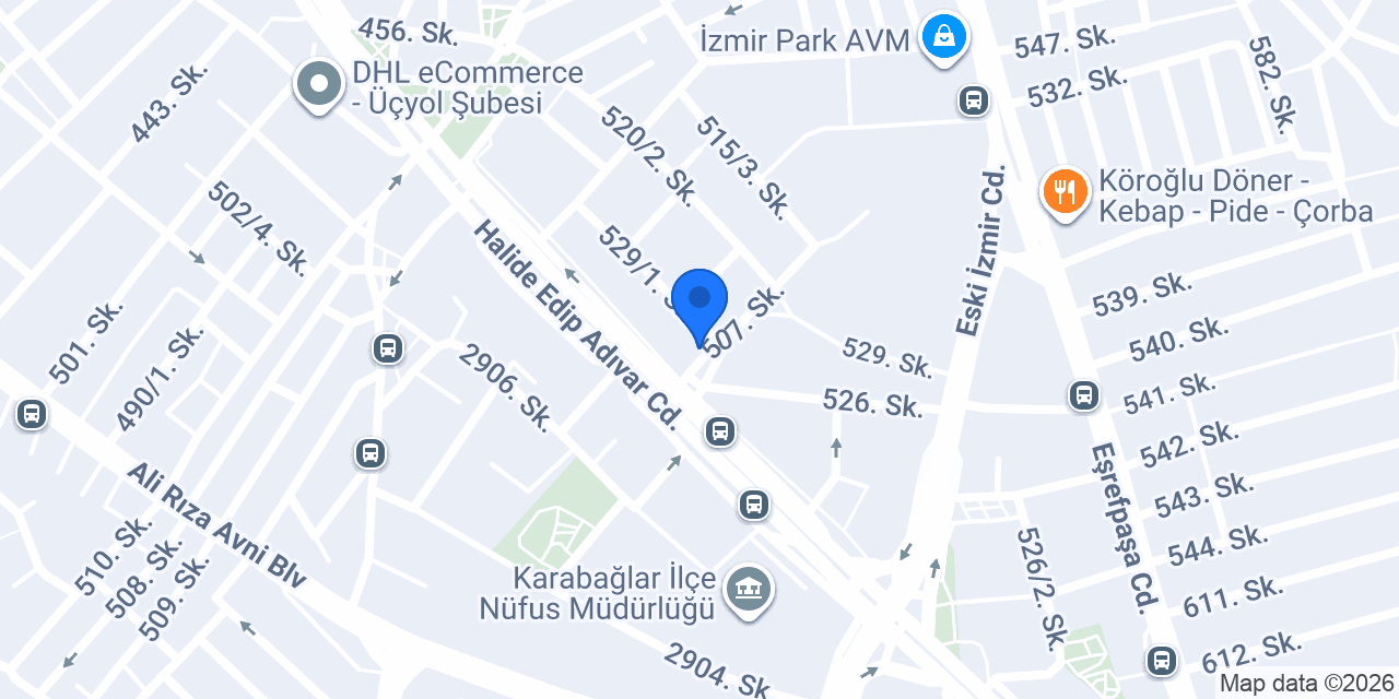 BATI OPTİK ÜÇYOL konumu