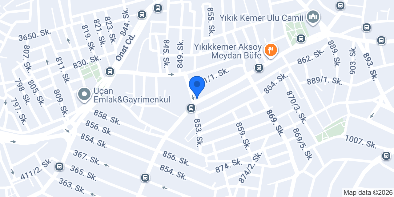 Güven Taksi konumu