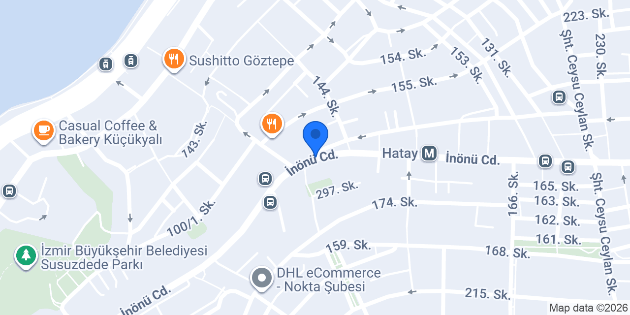 Palmiye Taksi konumu