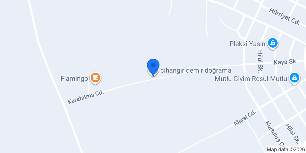 cihangir demir doğrama konumu