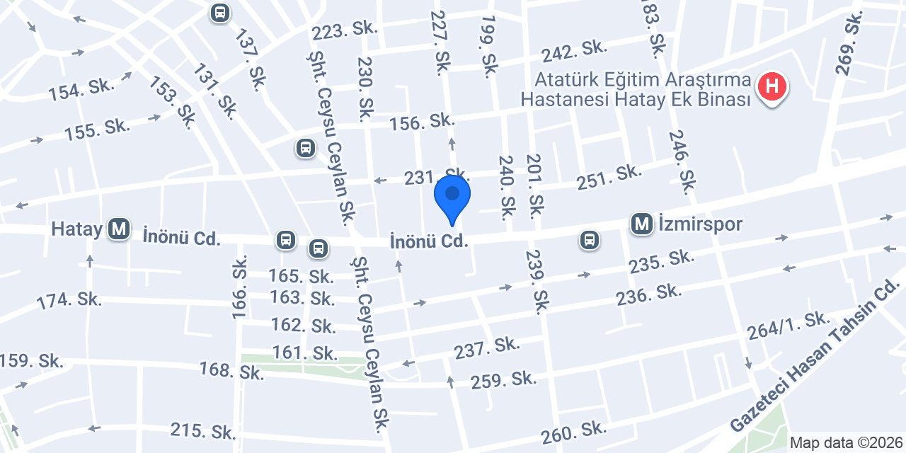 Garanti BBVA Hatay Caddesi Şubesi konumu