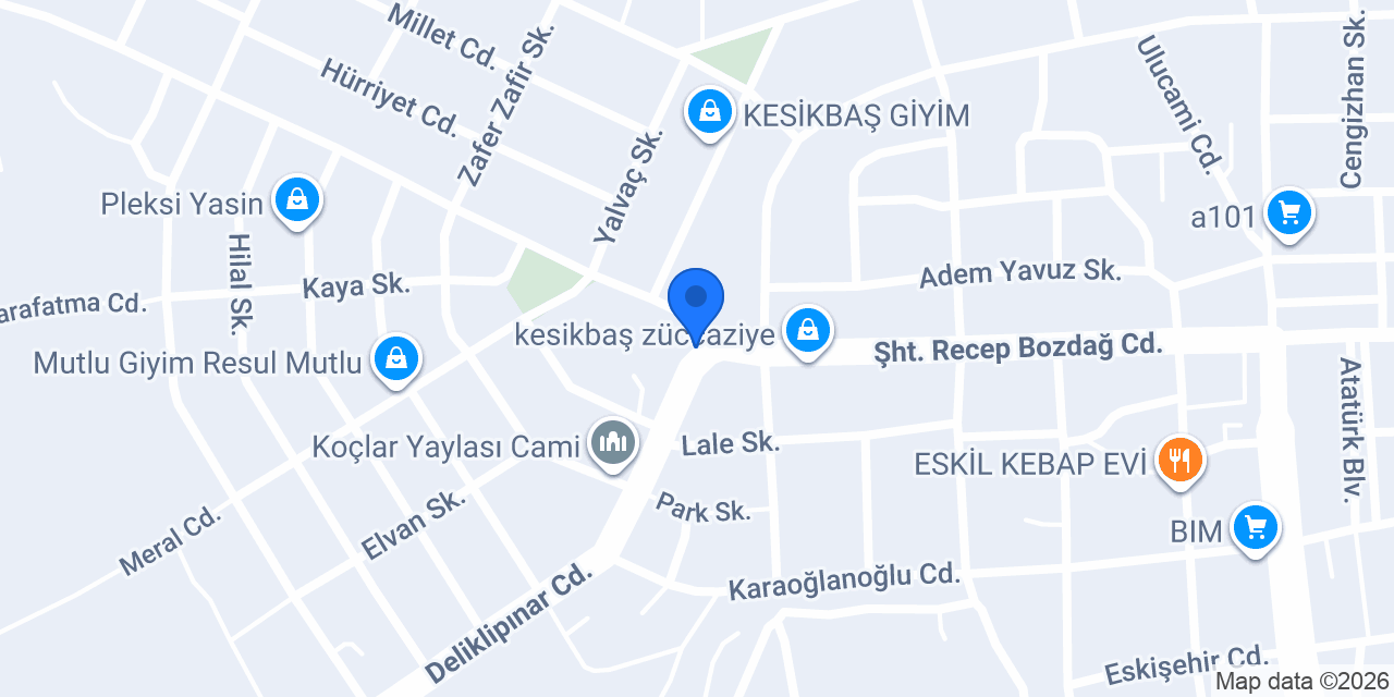 İriş Mobilya Cavit İriş konumu