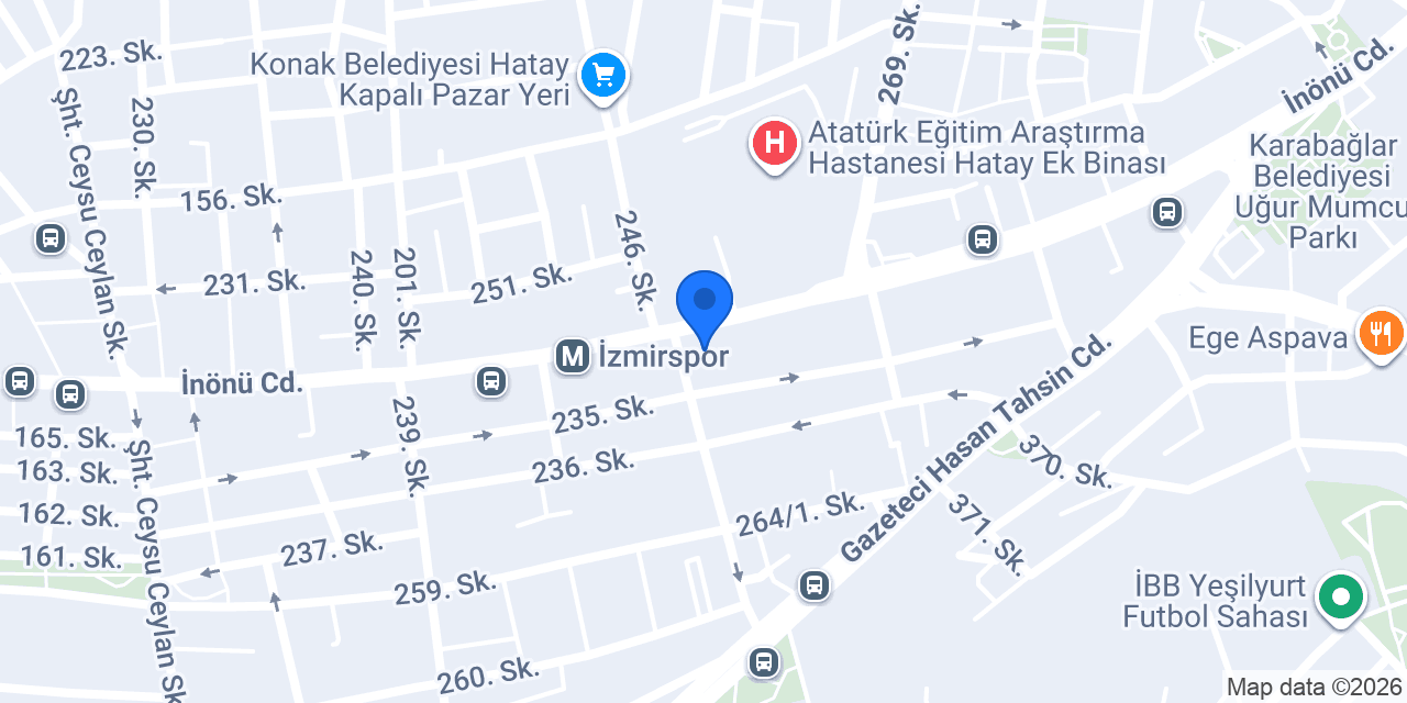 Özşanal konumu