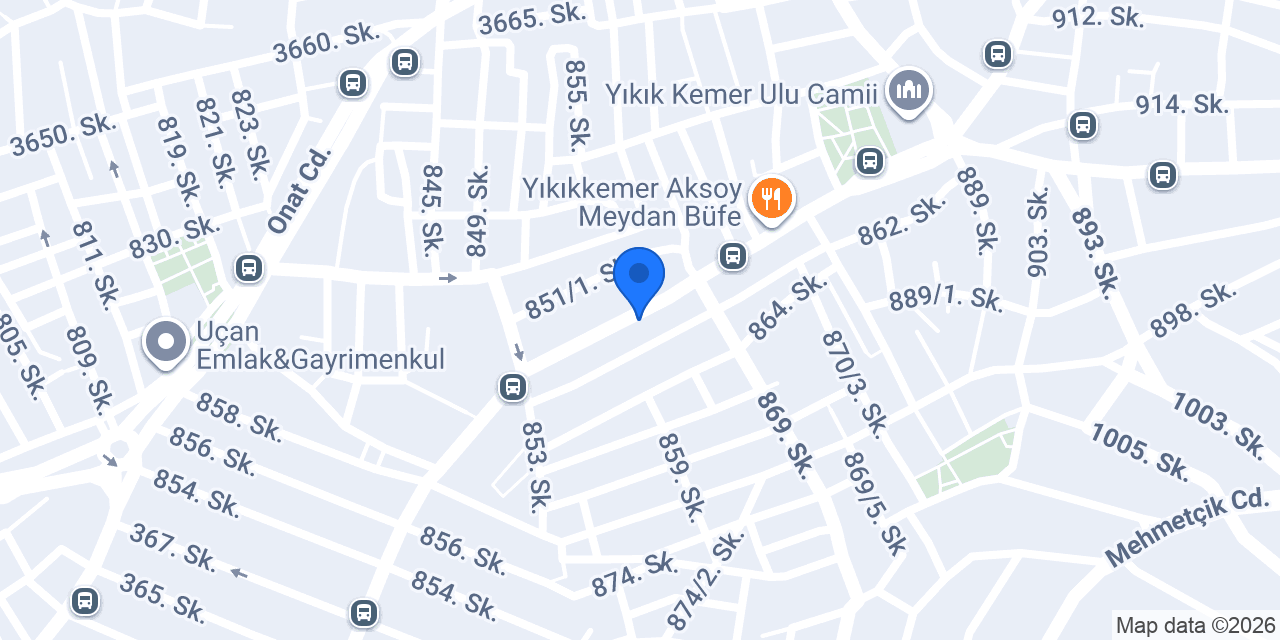 Uğur Sürücü Kursu konumu
