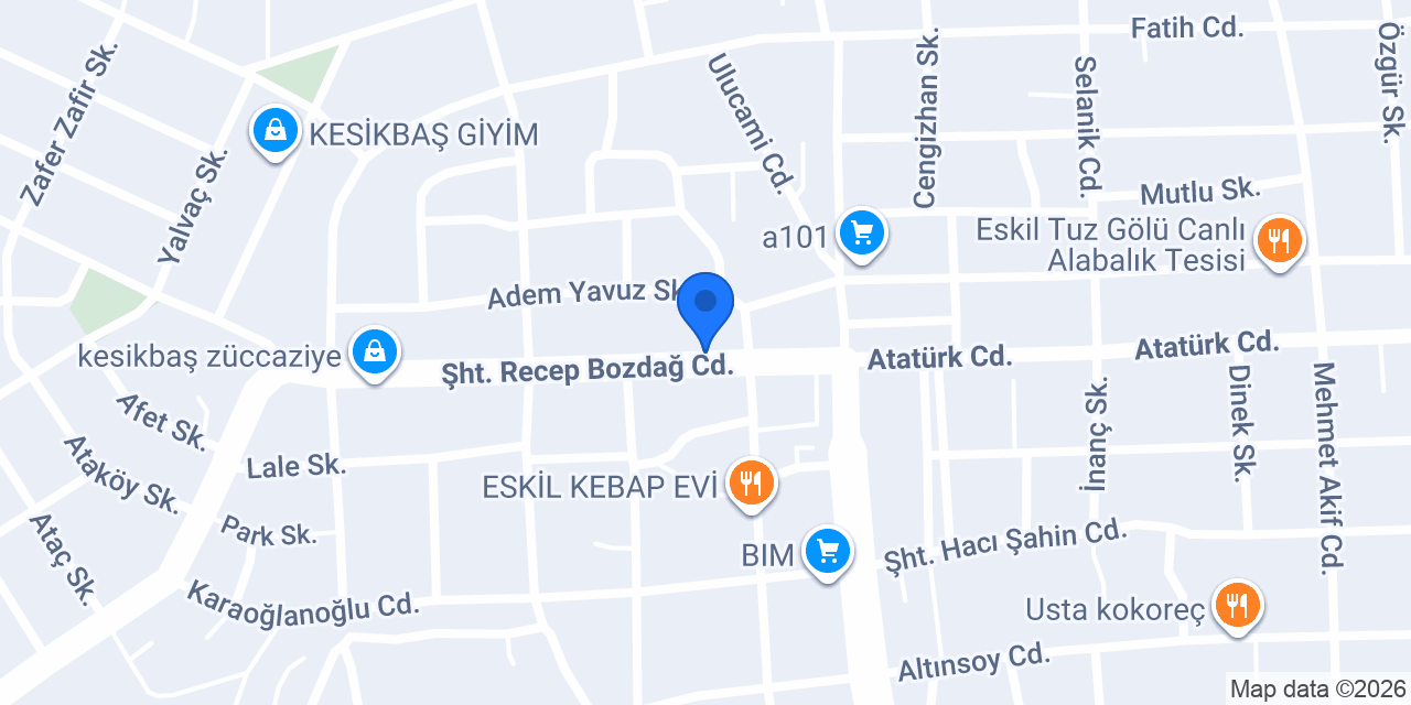 Dinler Avm konumu