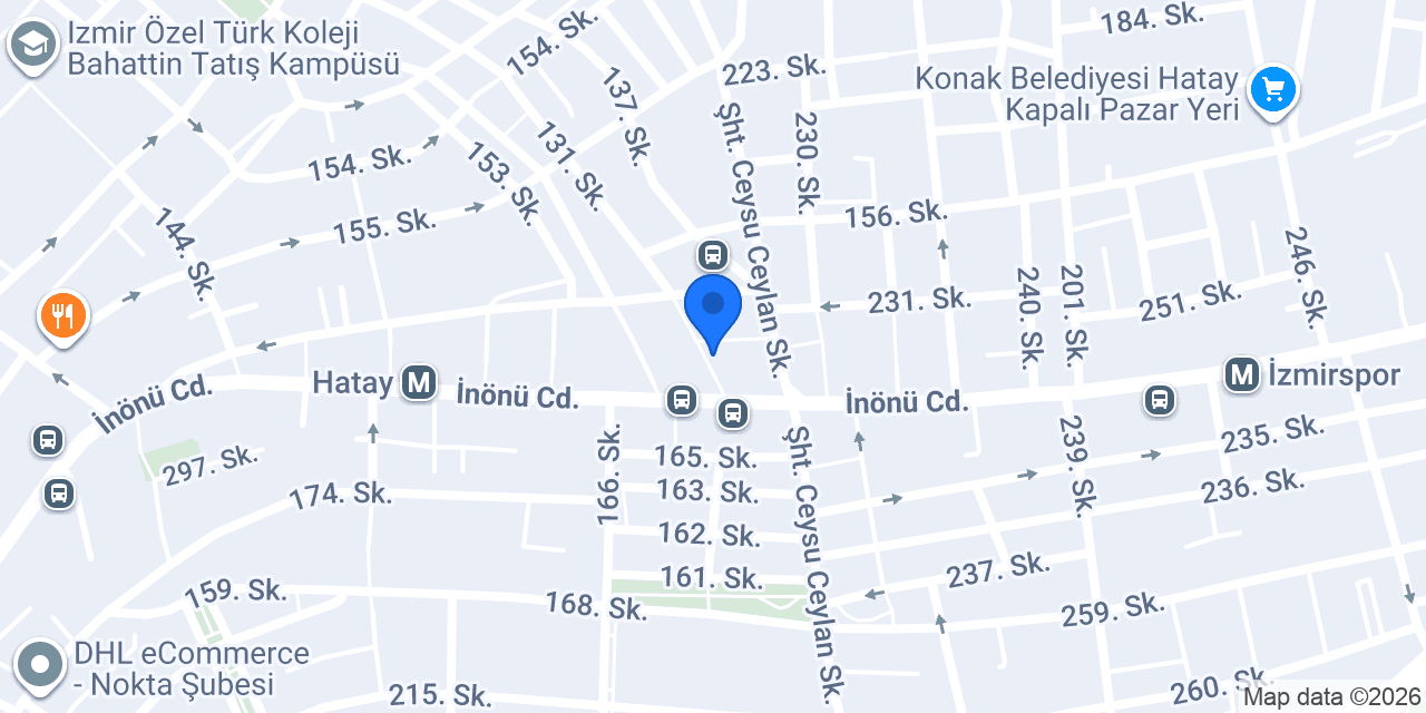 yeni hatay eczanesi konumu