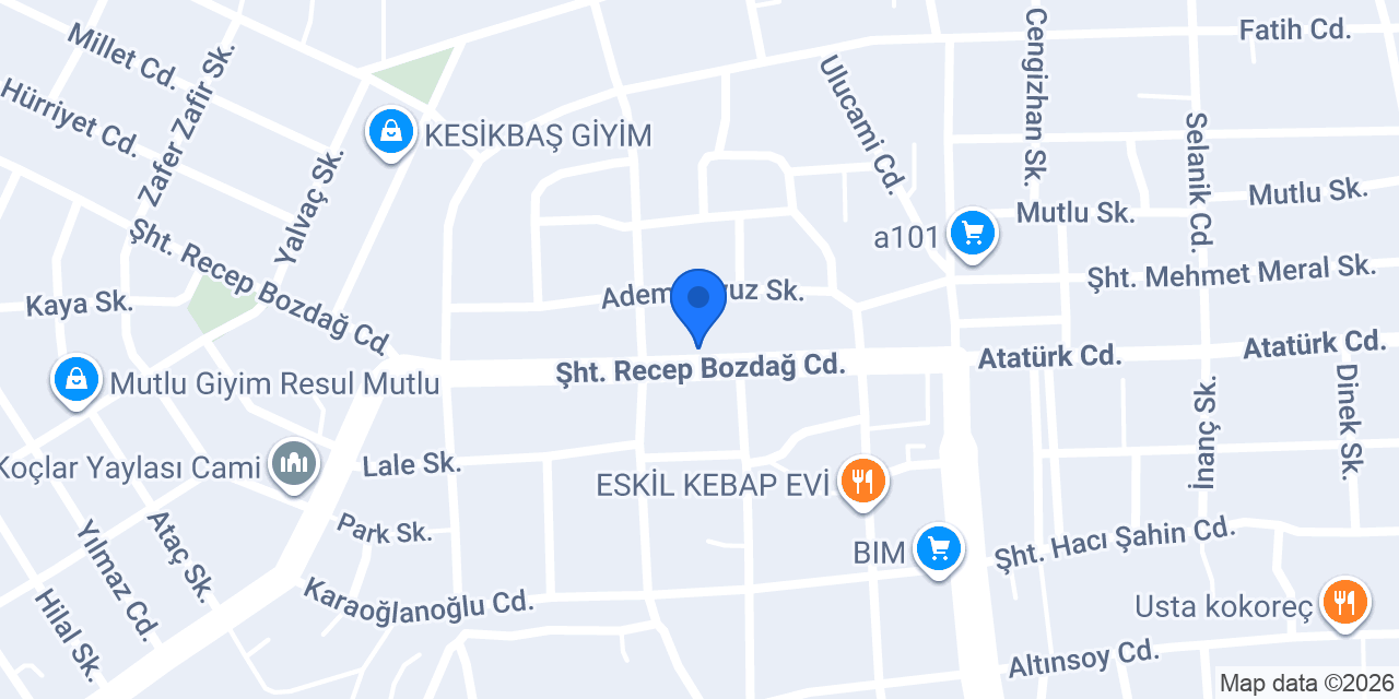Nur Eczanesi konumu