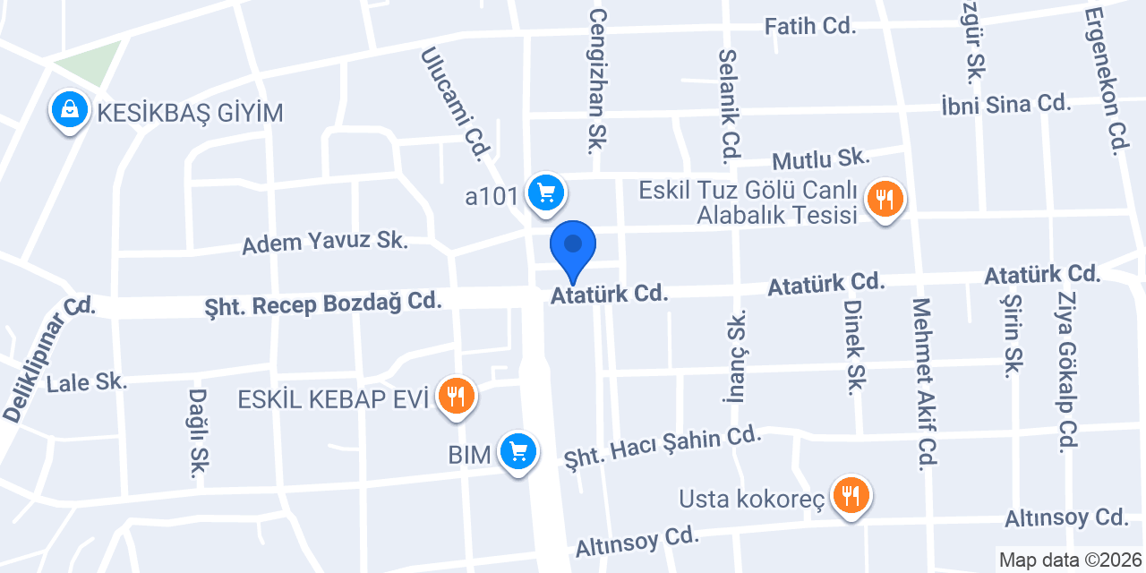 Akyol Eczanesi konumu