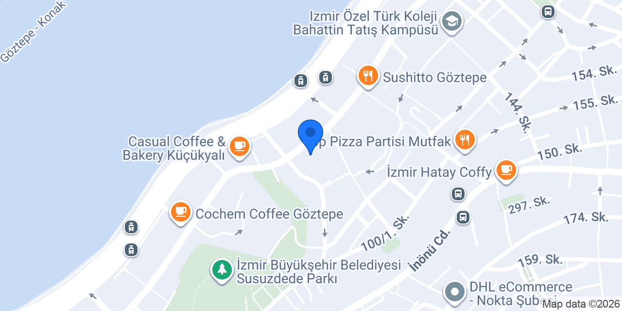 Enfes Şeyler Cafe konumu