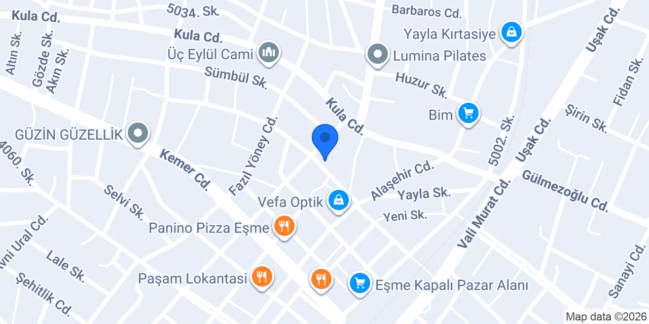 EŞME HAZIR BETON konumu