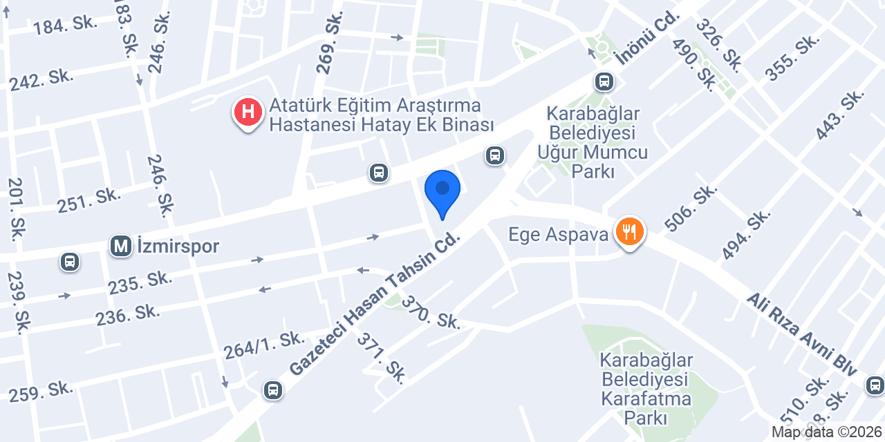 Pasaport Pizza Yeşilyurt konumu