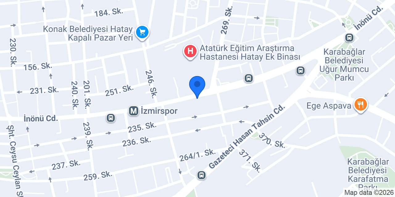 Diş Hekimi Bilgin Ali Şentürk konumu
