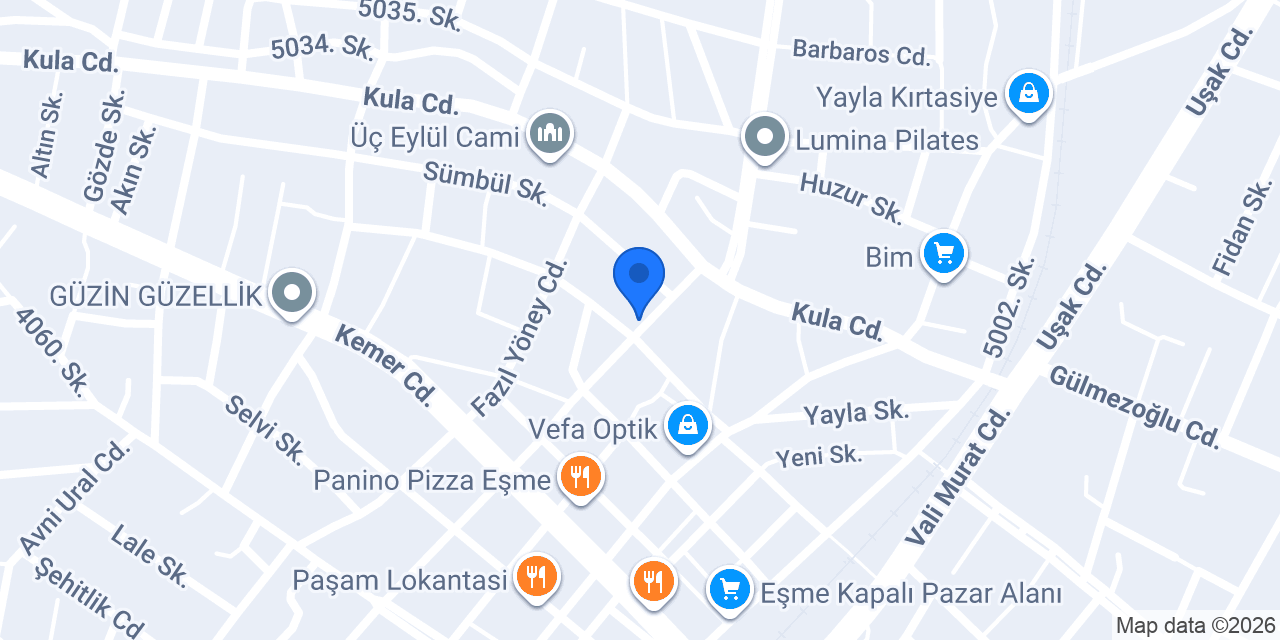 ERTÜRK VETERİNER KLİNİĞİ konumu