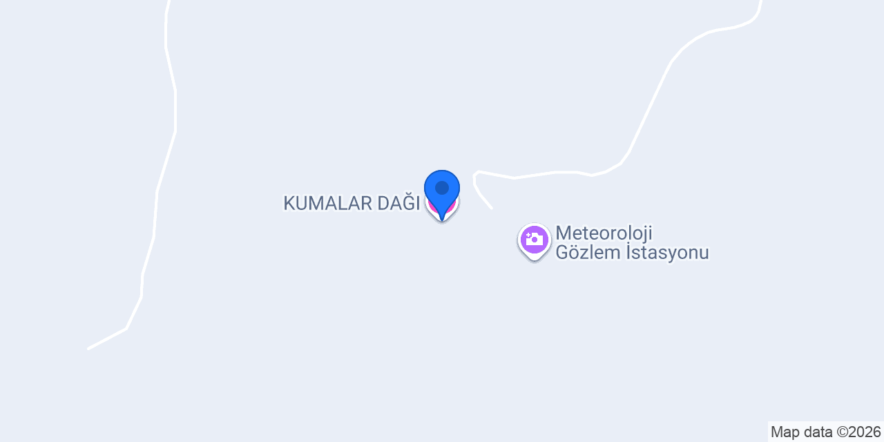 KUMALAR DAĞI konumu