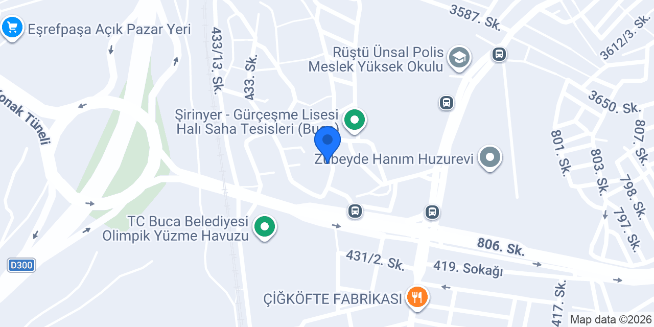 Ergün Tekel Bayii konumu