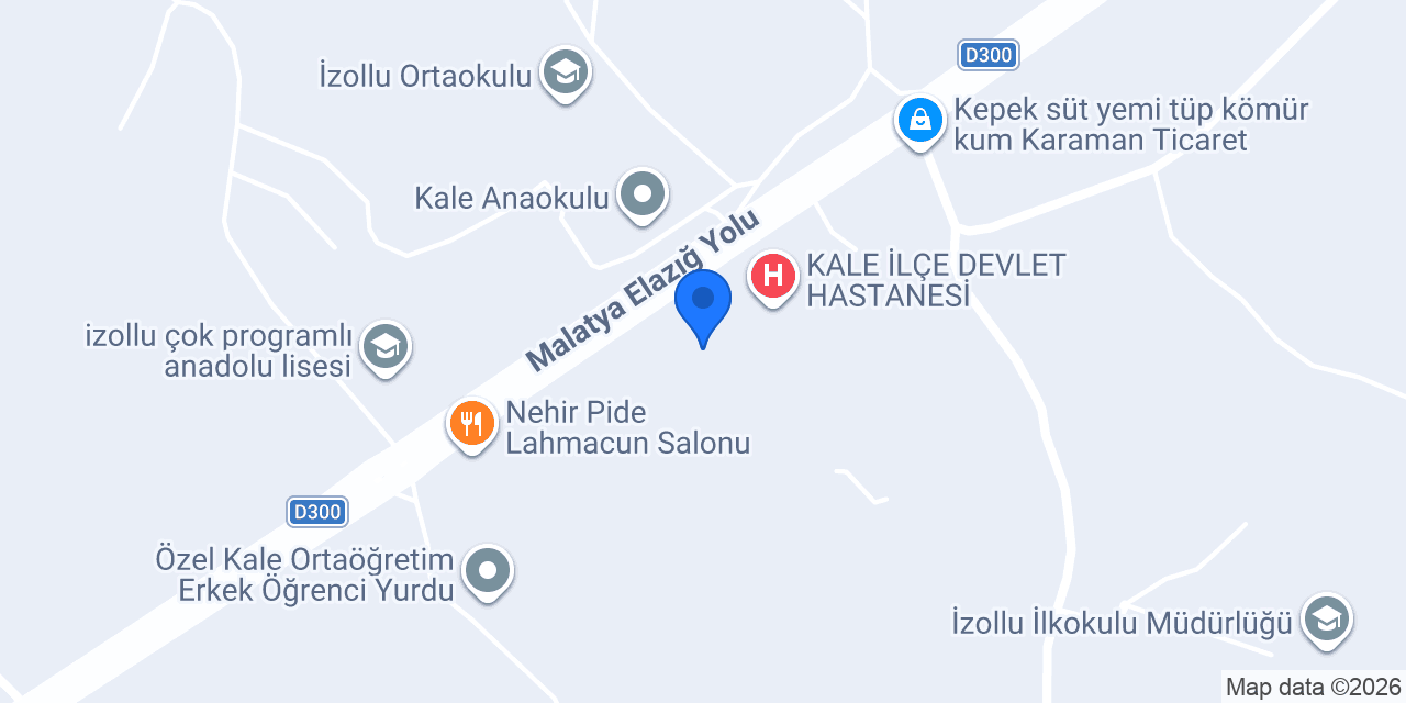 Toplum Sağlığı Merkezi konumu