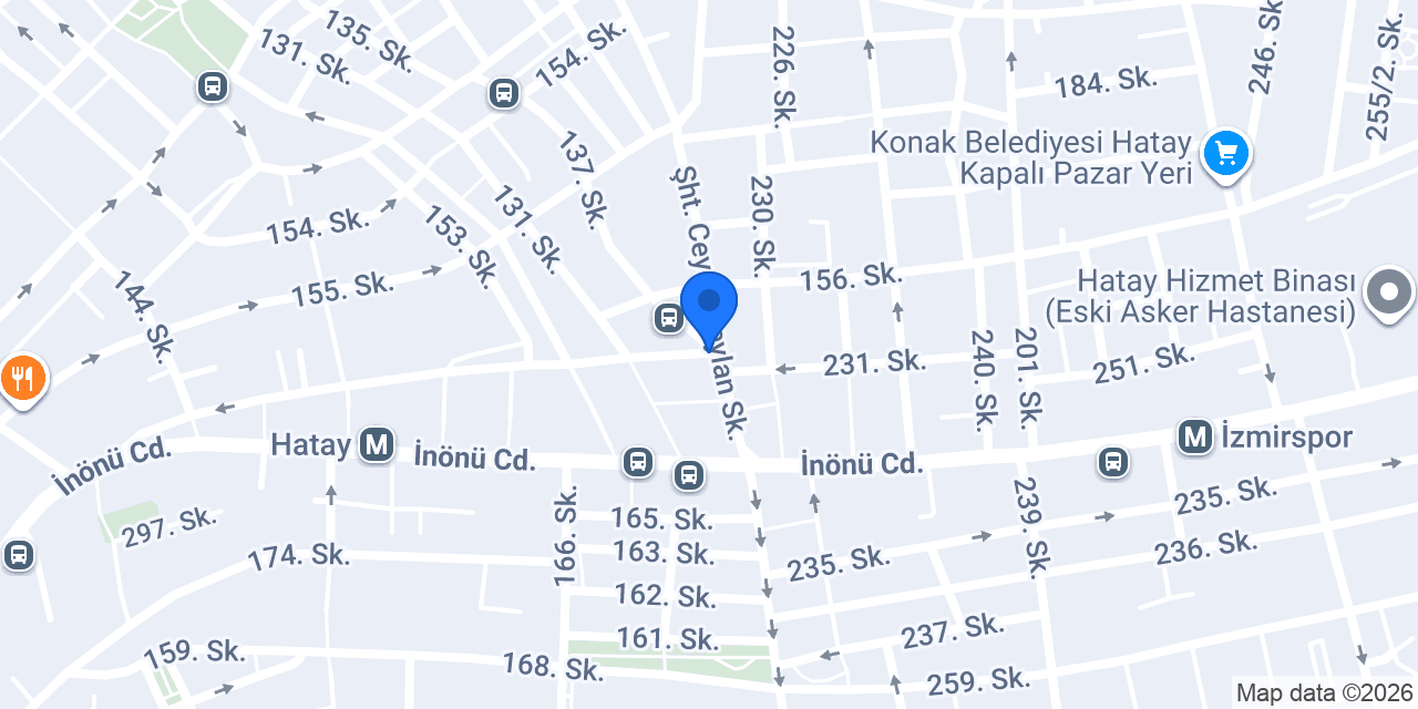 Nas Pilates Stüdyosu konumu