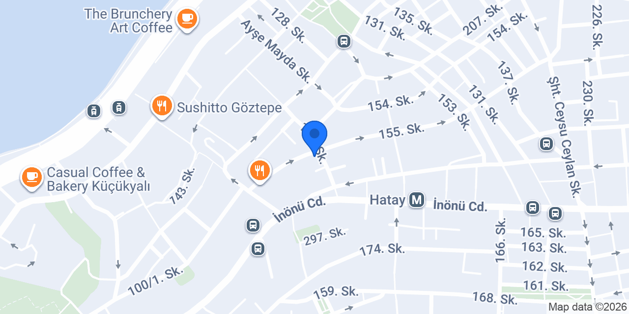 Andantino Organizasyon konumu