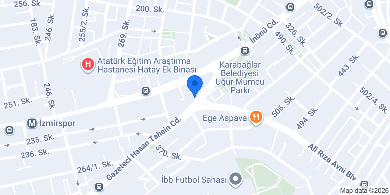 Waffle atölyesi konumu