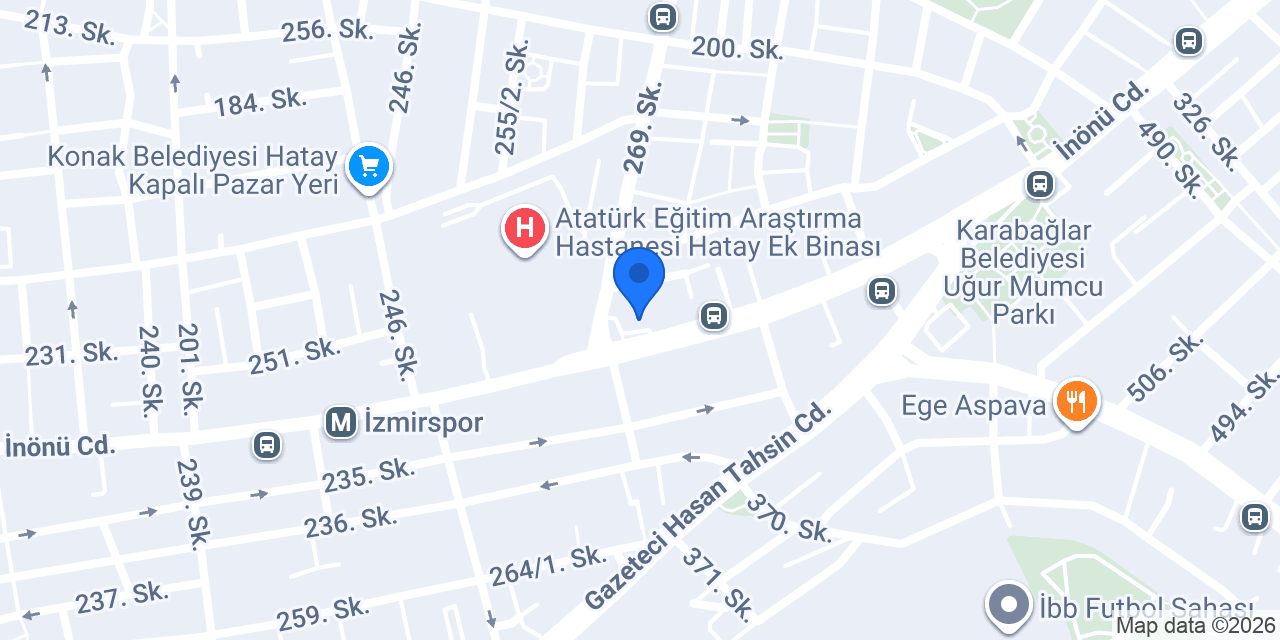 Petrol Ofisi konumu
