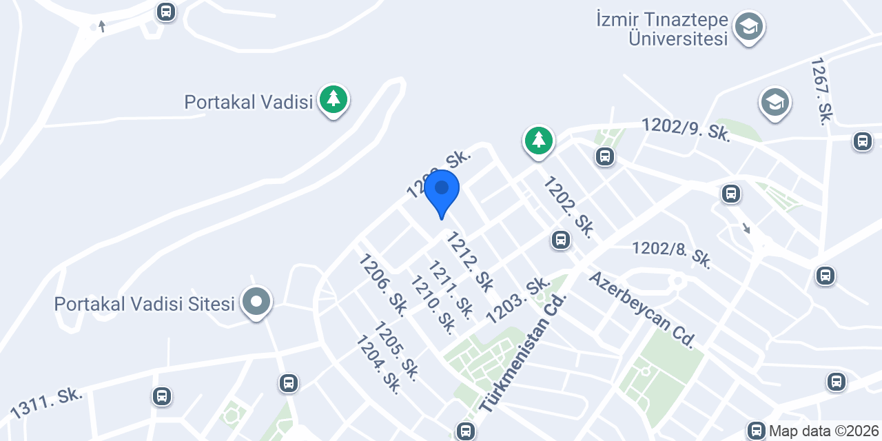 Buca İlçe Halk Kütüphanesi konumu