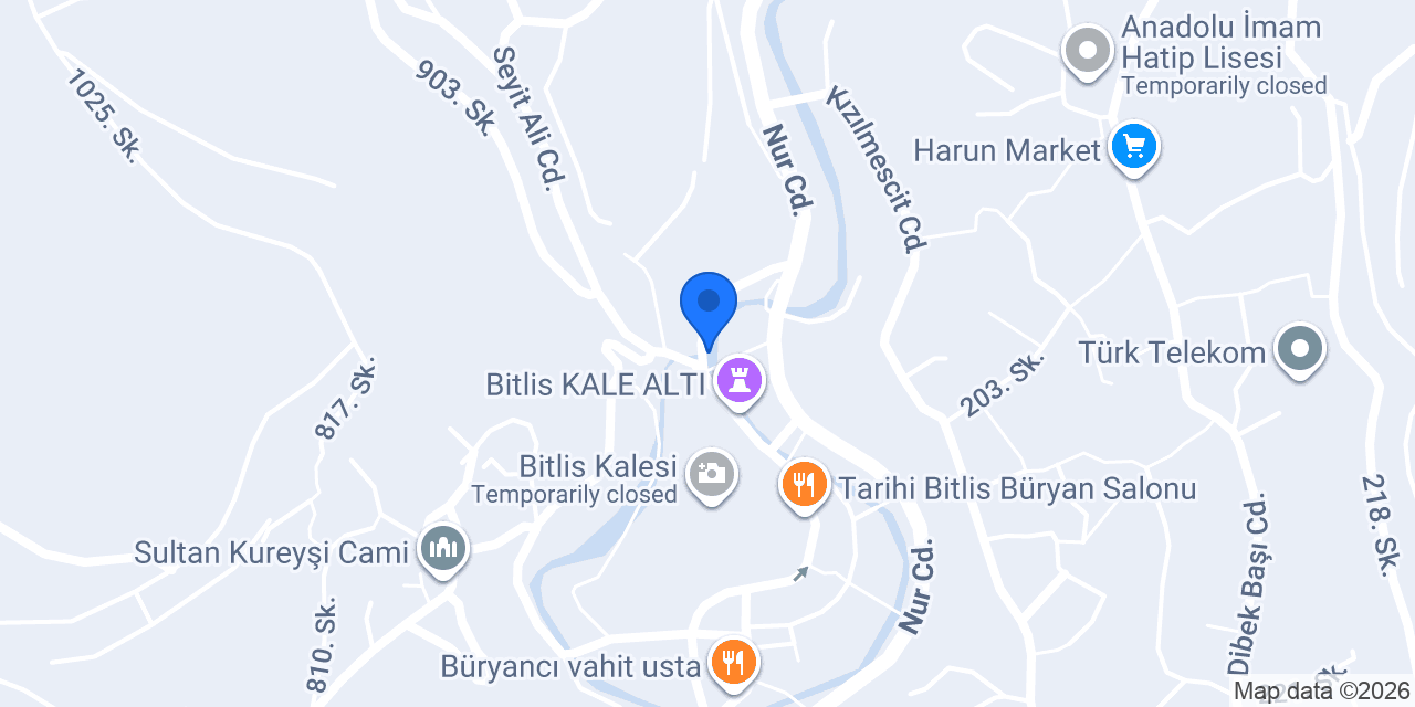 Bitlis Taksi 🚕 konumu