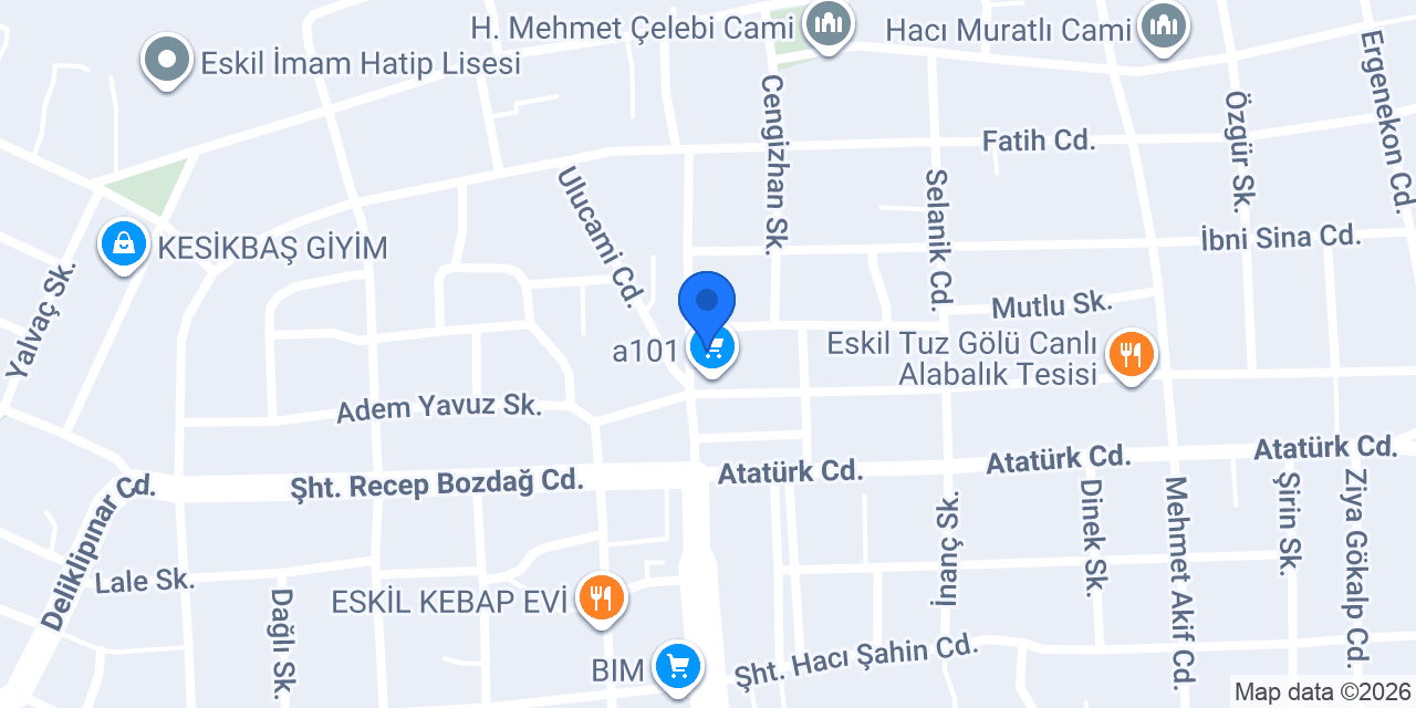 ESKİL RENTECAR konumu