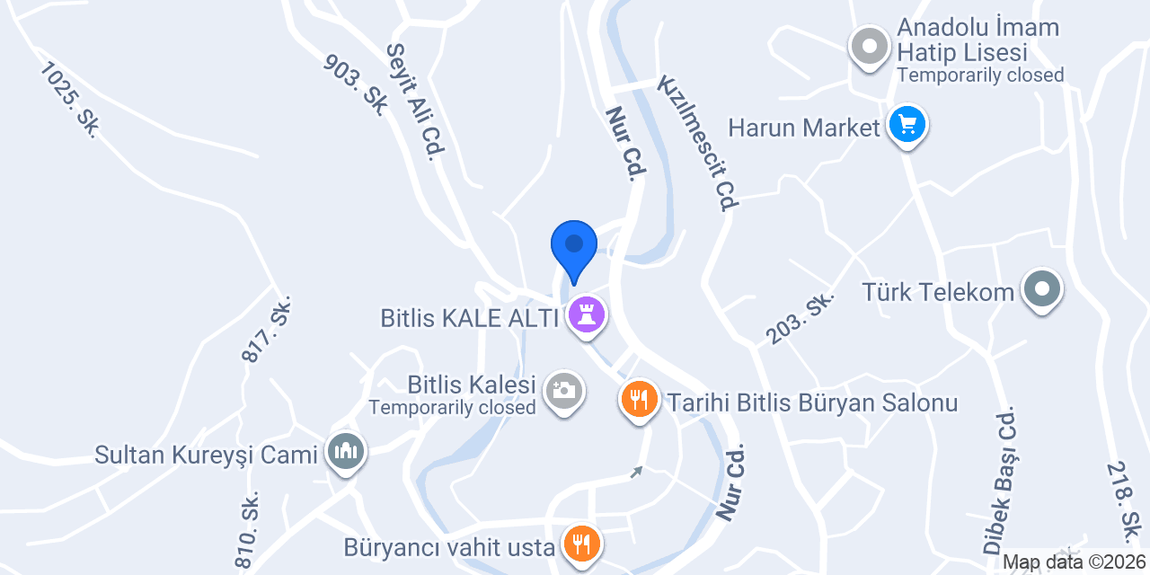 Bitlis tütünü konumu
