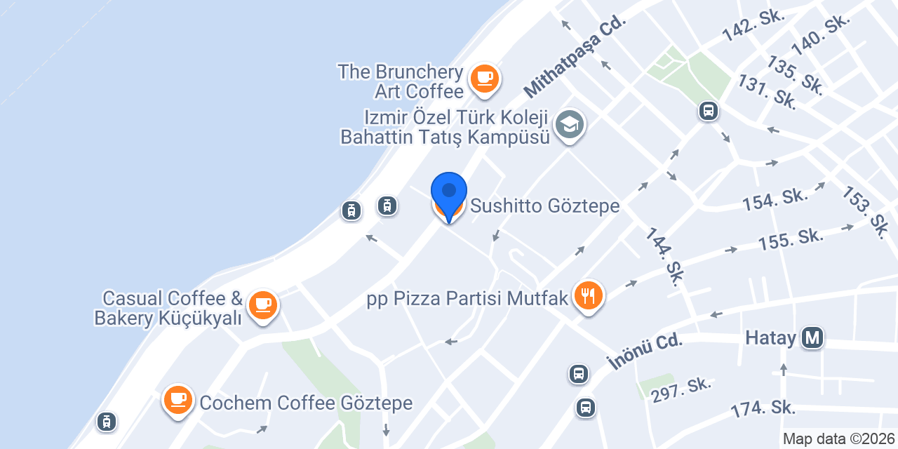 Sushitto Göztepe konumu