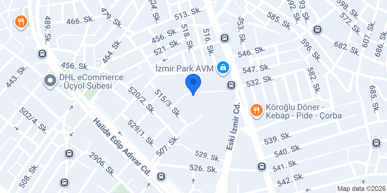 Ege mavi çiçekçilik konumu