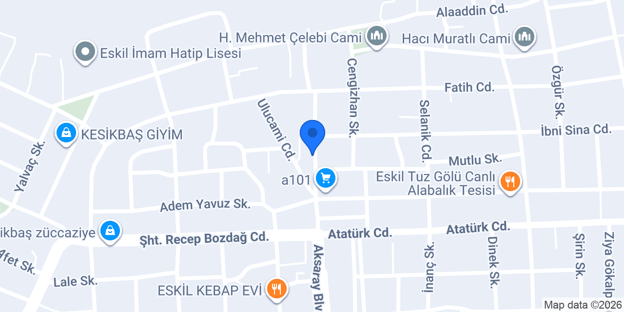 Mali Müşavir DR. Hacı ŞAHİN konumu