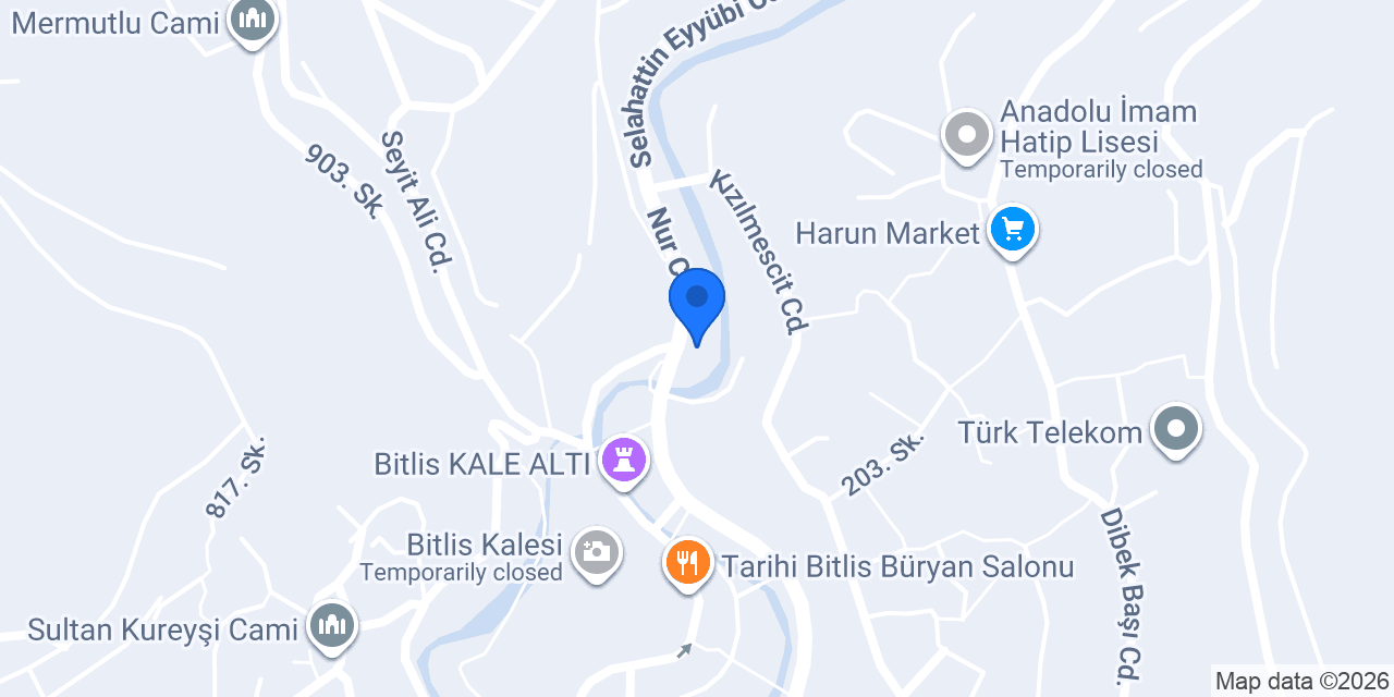 Çağ Mobilya Bitlis konumu