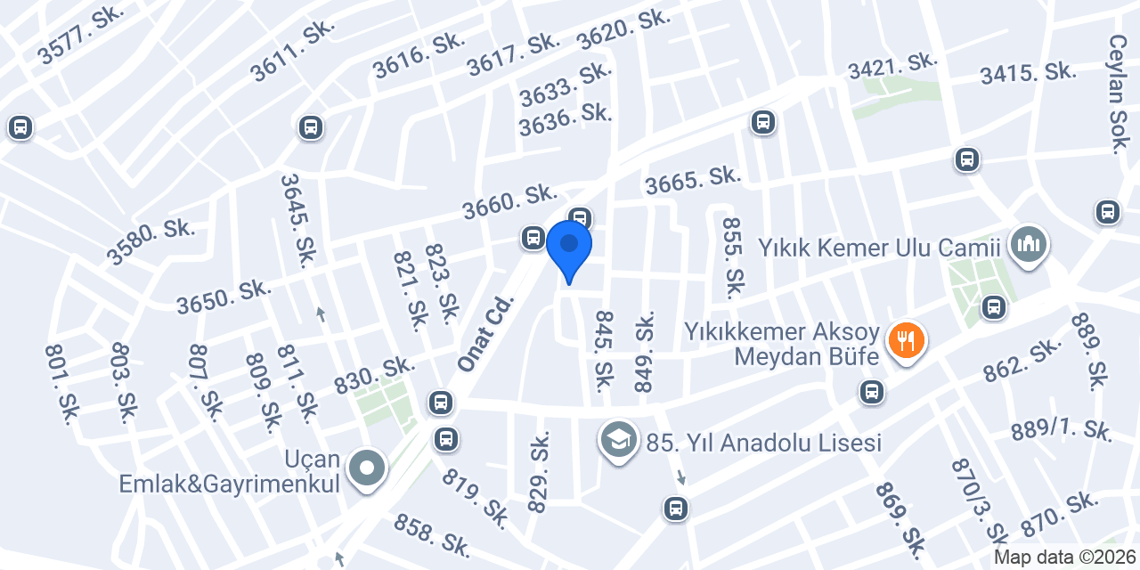 Atak Kitap Dağıtım konumu