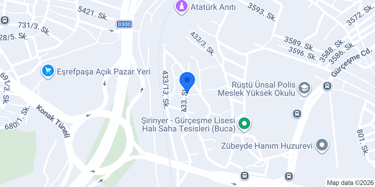 ERİŞ OTO konumu