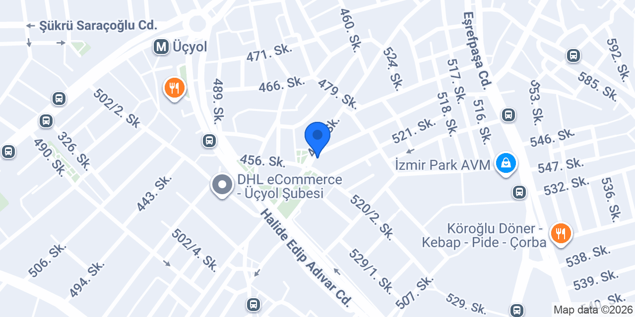 Mehtap 3 Pide Salonu konumu