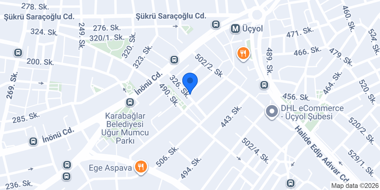 Haluk Erkek Kuaförü konumu