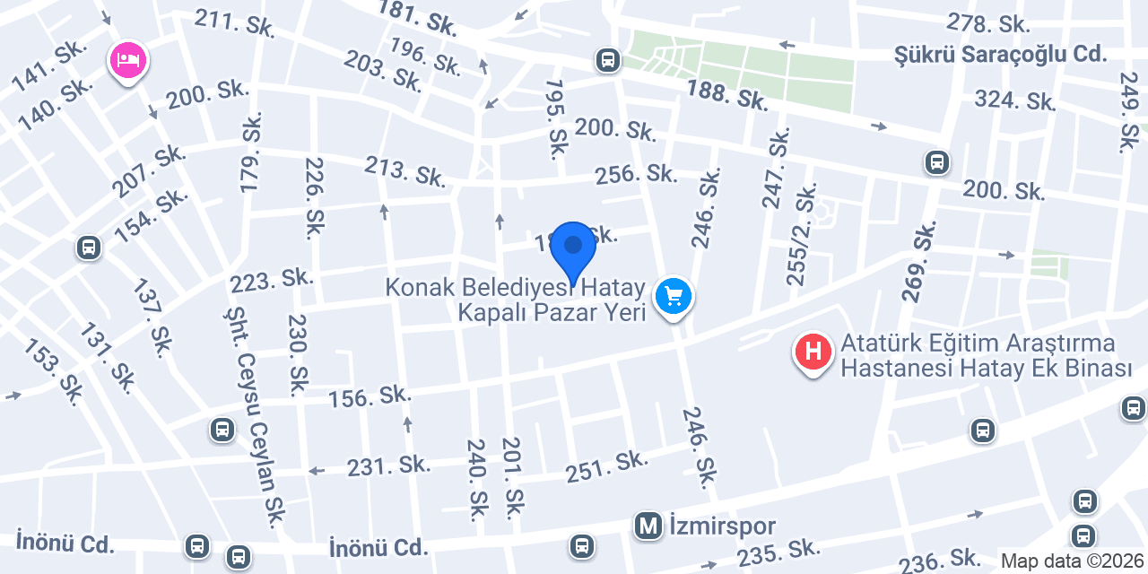 Mutlu Gezegen Anaokulları konumu