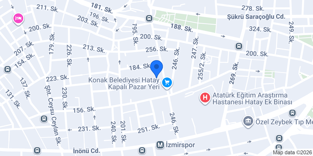 Çevik Yapı Market konumu