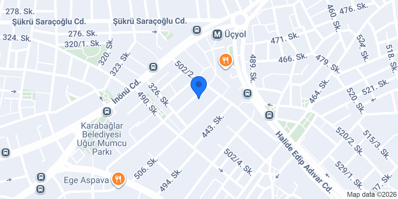 Ata Rent A Car konumu