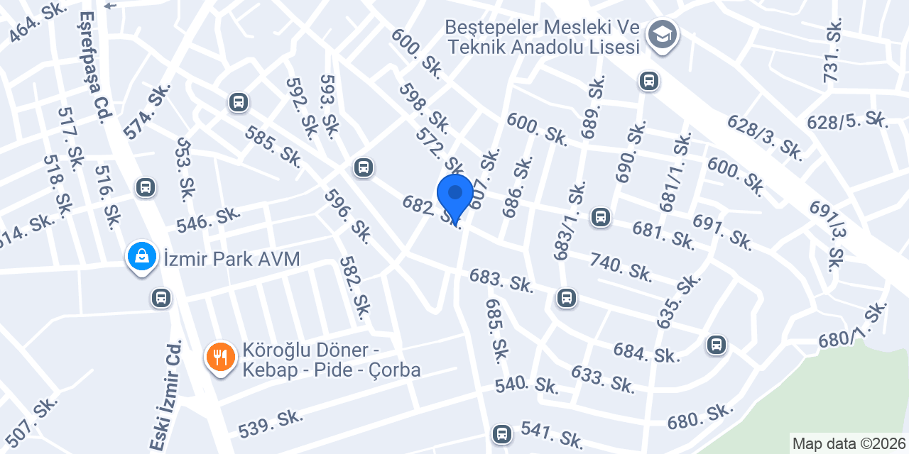 Hoşkokular Pasta ve Waffle konumu